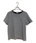 CELINE（セリーヌ）の古着「トリオンフ ボーダーTシャツ」｜ブラック×ホワイト