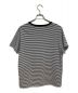CELINE (セリーヌ) トリオンフ ボーダーTシャツ ブラック×ホワイト サイズ:M：34800円