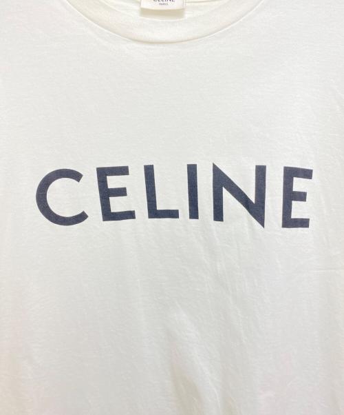 CELINE（セリーヌ）CELINE (セリーヌ) ルーズ Tシャツ / コットンジャージー ホワイト サイズ:Sの古着・服飾アイテム