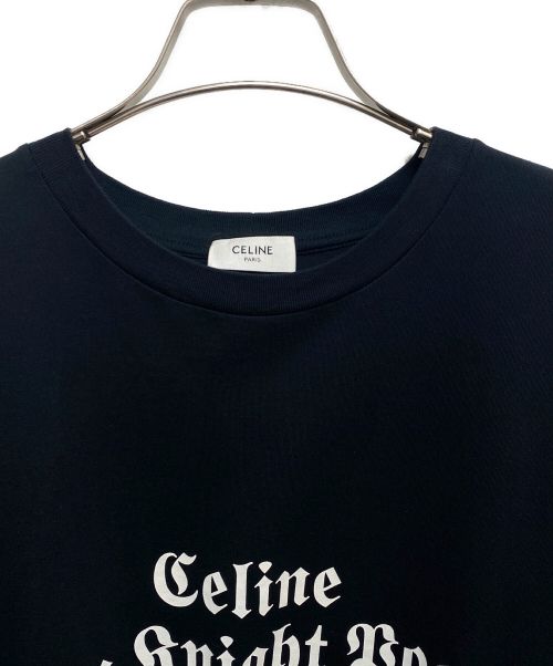 CELINE（セリーヌ）CELINE (セリーヌ) 21AW シャンボール ルーズプリントTシャツ ブラック サイズ:Mの古着・服飾アイテム