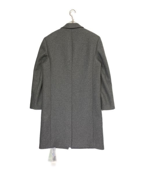 OFFWHITE（オフホワイト）OFFWHITE (オフホワイト) BASIC LONG COAT グレー サイズ:46の古着・服飾アイテム