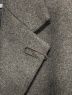中古・古着 OFFWHITE (オフホワイト) BASIC LONG COAT グレー サイズ:46：74800円