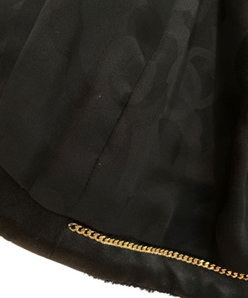 CHANEL（シャネル）CHANEL (シャネル) ノーカラー1Bジャケット ブラック サイズ:38の古着・服飾アイテム