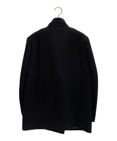 CHANEL（シャネル）CHANEL (シャネル) ココマークボタンダブルツイードコート ブラック・ゴールドボタン サイズ:36の古着・服飾アイテム