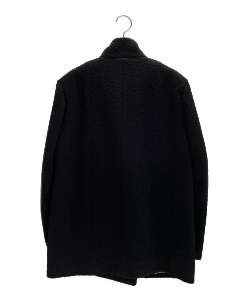 CHANEL（シャネル）CHANEL (シャネル) ココマークボタンダブルツイードコート ブラック・ゴールドボタン サイズ:36の古着・服飾アイテム