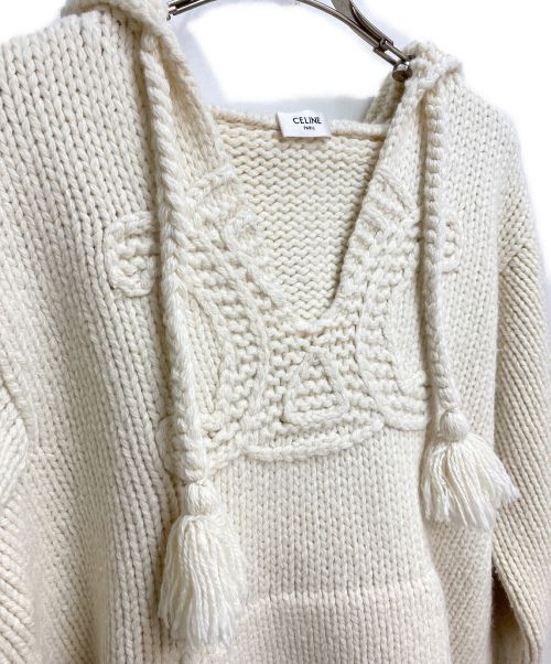 CELINE（セリーヌ）CELINE (セリーヌ) 22AW トリオンフ ショートスリーブ バハ オフホワイト サイズ:Mの古着・服飾アイテム