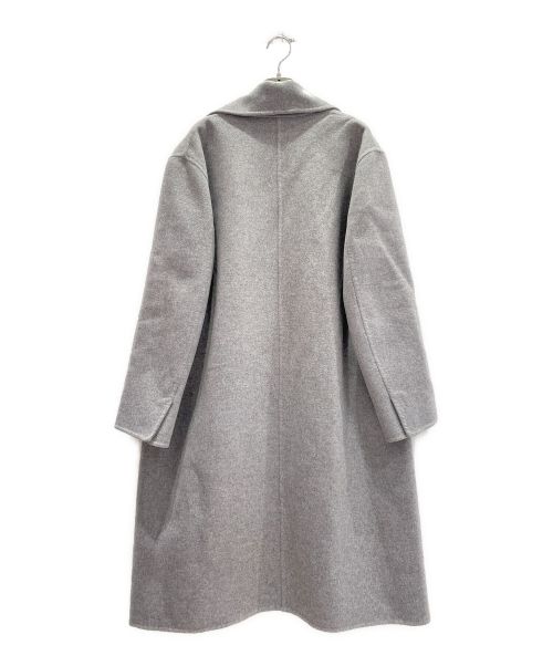 CELINE（セリーヌ）CELINE (セリーヌ) カシミヤボタンレスコート グレー サイズ:38の古着・服飾アイテム
