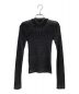 CHANEL (シャネル) ココマークボタンフリルラメニット ブラック サイズ:34：89800円