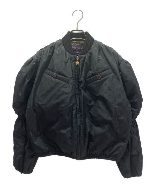 LOUIS VUITTON（ルイ ヴィトン）LOUIS VUITTON (ルイ ヴィトン) ビショップスリーブボマージャケット ブラック サイズ:36の古着・服飾アイテム