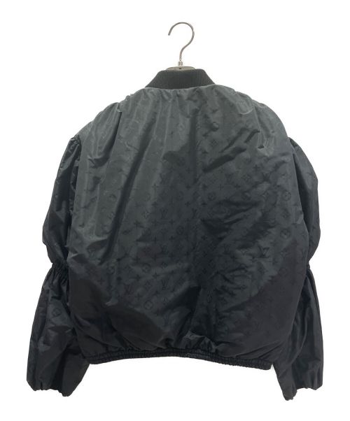 LOUIS VUITTON（ルイ ヴィトン）LOUIS VUITTON (ルイ ヴィトン) ビショップスリーブボマージャケット ブラック サイズ:36の古着・服飾アイテム