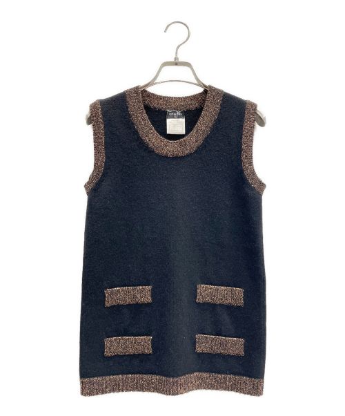 CHANEL（シャネル）CHANEL (シャネル) アンサンブルカーディガン ブラック サイズ:38の古着・服飾アイテム