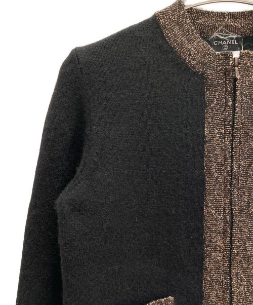 CHANEL（シャネル）CHANEL (シャネル) アンサンブルカーディガン ブラック サイズ:38の古着・服飾アイテム