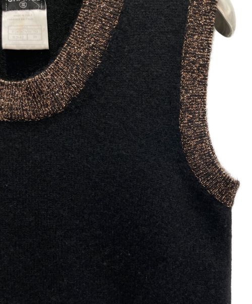 CHANEL（シャネル）CHANEL (シャネル) アンサンブルカーディガン ブラック サイズ:38の古着・服飾アイテム