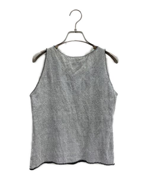 CHANEL（シャネル）CHANEL (シャネル) EMBELLISHEDタンクトップ サイズ:42の古着・服飾アイテム
