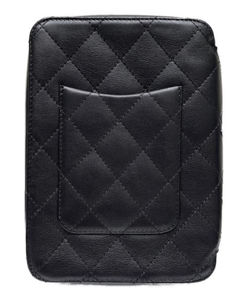 CHANEL（シャネル）CHANEL (シャネル) コスメポーチ ブラック サイズ:-の古着・服飾アイテム