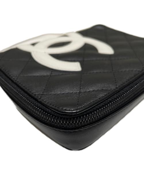CHANEL（シャネル）CHANEL (シャネル) コスメポーチ ブラック サイズ:-の古着・服飾アイテム