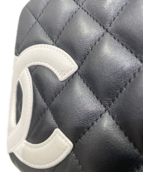 CHANEL（シャネル）CHANEL (シャネル) カンボンアクセサリーポーチ ブラックの古着・服飾アイテム