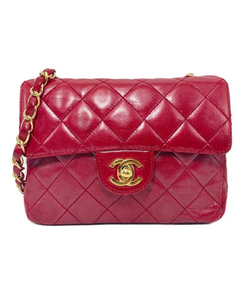 CHANEL（シャネル）CHANEL (シャネル) ミニマトラッセ レッド サイズ:-の古着・服飾アイテム
