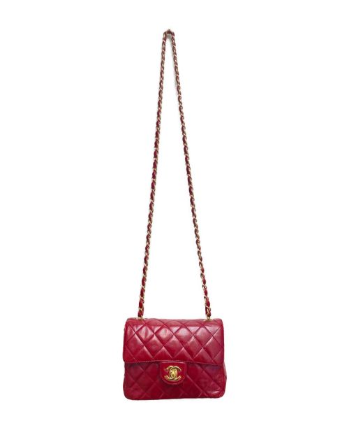 CHANEL（シャネル）CHANEL (シャネル) ミニマトラッセ レッド サイズ:-の古着・服飾アイテム