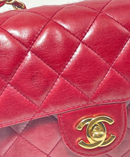 CHANEL（シャネル）CHANEL (シャネル) ミニマトラッセ レッド サイズ:-の古着・服飾アイテム