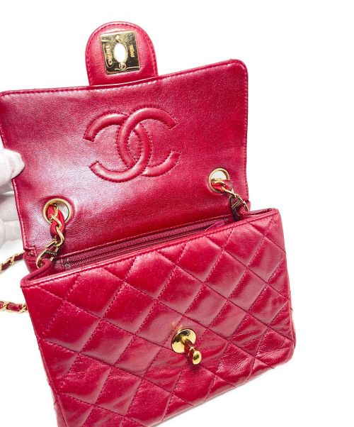 CHANEL（シャネル）CHANEL (シャネル) ミニマトラッセ レッド サイズ:-の古着・服飾アイテム