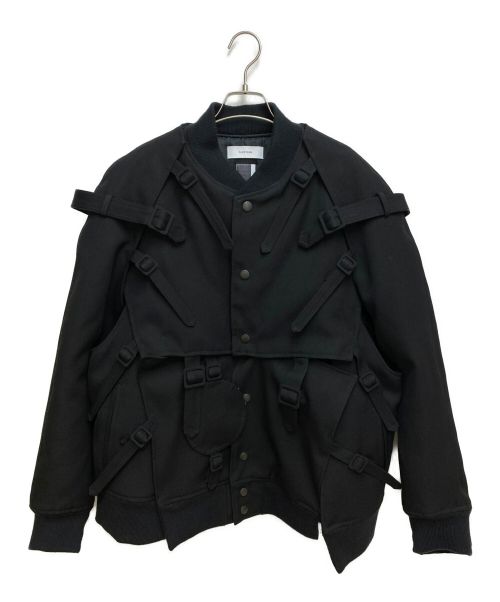 FACETASM（ファセッタズム）FACETASM (ファセッタズム) ドッキングブルゾン ブラック サイズ:4の古着・服飾アイテム