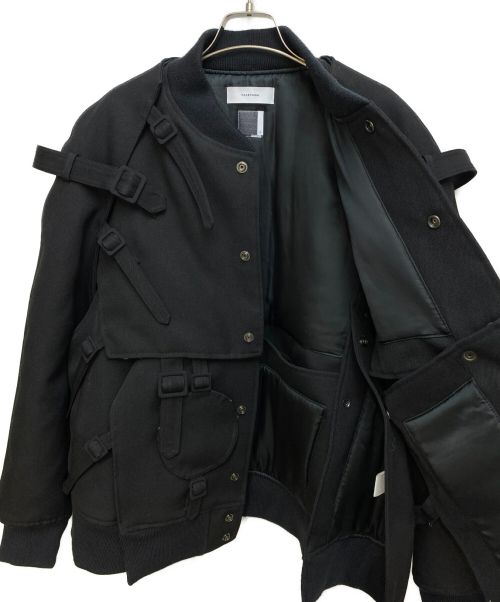 FACETASM（ファセッタズム）FACETASM (ファセッタズム) ドッキングブルゾン ブラック サイズ:4の古着・服飾アイテム