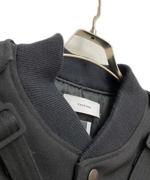 FACETASM（ファセッタズム）FACETASM (ファセッタズム) ドッキングブルゾン ブラック サイズ:4の古着・服飾アイテム
