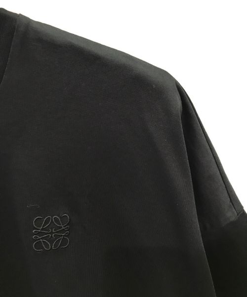 LOEWE（ロエベ）LOEWE (ロエベ) アナグラム クロップド Tシャツ ブラック サイズ:XSの古着・服飾アイテム