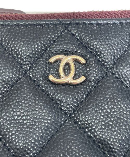 CHANEL（シャネル）CHANEL (シャネル) クラシックスモールポーチ ブラックの古着・服飾アイテム
