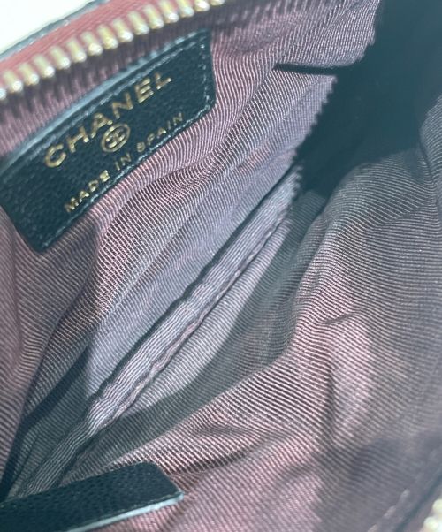 CHANEL（シャネル）CHANEL (シャネル) クラシックスモールポーチ ブラックの古着・服飾アイテム