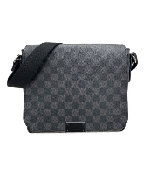 LOUIS VUITTON（ルイ ヴィトン）LOUIS VUITTON (ルイ ヴィトン) ダミエ グラフィット ディストリクトPM ブラック サイズ:PMの古着・服飾アイテム