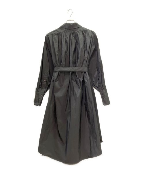 patou（パトゥ）patou (パトゥ) ZIPPED MAXI DRESS ブラック サイズ:34の古着・服飾アイテム