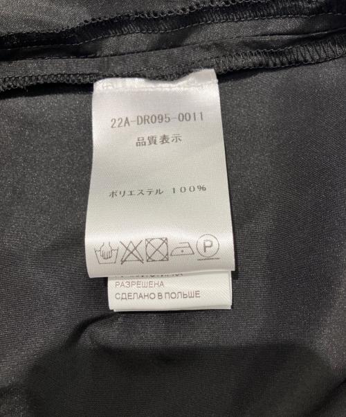 patou（パトゥ）patou (パトゥ) ZIPPED MAXI DRESS ブラック サイズ:34の古着・服飾アイテム