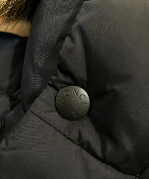 MONCLER（モンクレール）MONCLER (モンクレール) CLUNY (クラニー） ブラックの古着・服飾アイテム