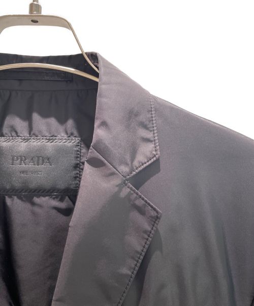 PRADA（プラダ）PRADA (プラダ) 2Bナイロンジャケット ブラック サイズ:48の古着・服飾アイテム