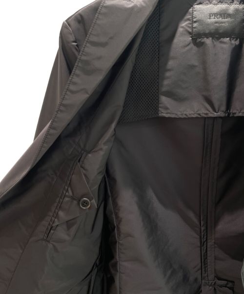 PRADA（プラダ）PRADA (プラダ) 2Bナイロンジャケット ブラック サイズ:48の古着・服飾アイテム