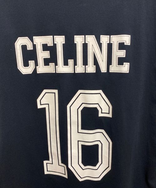 CELINE（セリーヌ）CELINE (セリーヌ) 16ルーズTシャツ ブラック サイズ:Sの古着・服飾アイテム