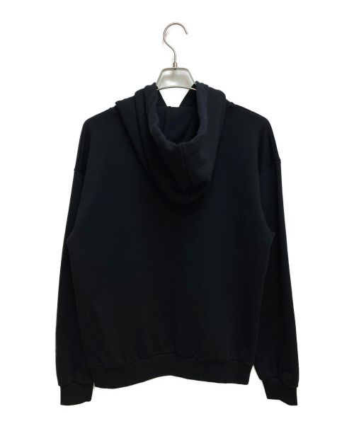 CELINE（セリーヌ）CELINE (セリーヌ) フラッグフーディ /コットンフリース ブラック サイズ:Sの古着・服飾アイテム