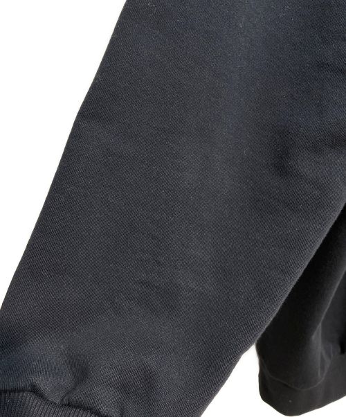 CELINE（セリーヌ）CELINE (セリーヌ) ルーズフーディ/アーティストプリント ブラック サイズ:Sの古着・服飾アイテム