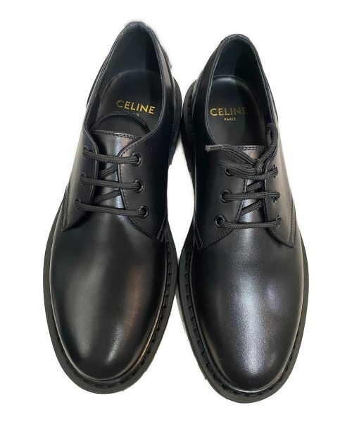 CELINE（セリーヌ）CELINE (セリーヌ) レンジャーダービー ブラック サイズ:42の古着・服飾アイテム