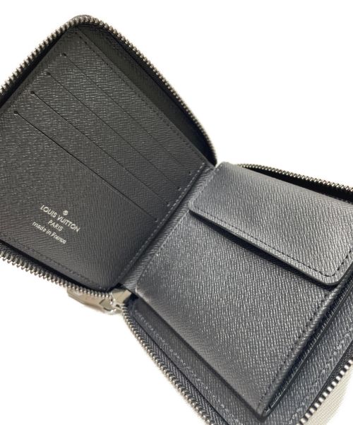 LOUIS VUITTON（ルイ ヴィトン）LOUIS VUITTON (ルイ ヴィトン) エクリプス ジッピー コンパクトウォレット ブラックの古着・服飾アイテム