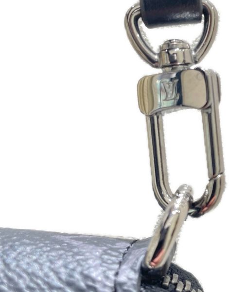 LOUIS VUITTON（ルイ ヴィトン）LOUIS VUITTON (ルイ ヴィトン) エクリプス ジッピー コンパクトウォレット ブラックの古着・服飾アイテム