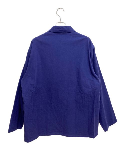 COMOLI（コモリ）COMOLI (コモリ) コットンネル ワークジャケット ロイヤルブルー サイズ:L 未使用品の古着・服飾アイテム