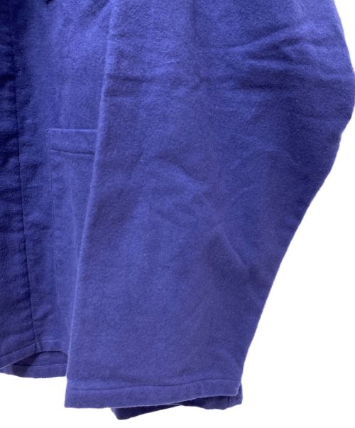 COMOLI（コモリ）COMOLI (コモリ) コットンネル ワークジャケット ロイヤルブルー サイズ:L 未使用品の古着・服飾アイテム