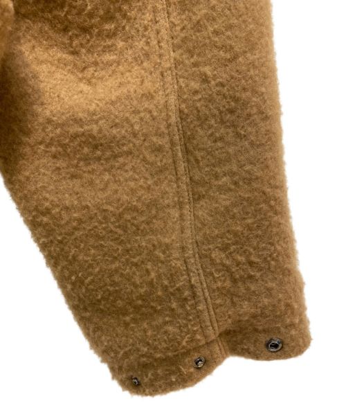 AURALEE（オーラリー）AURALEE (オーラリー) BRUSHED BABY CAMEL MELTON BLOUSON(ブラッシュドベイビーキャメルメルトンブルゾン) キャメル サイズ:3の古着・服飾アイテム