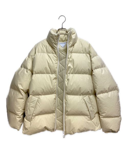 BOTTEGA VENETA（ボッテガベネタ）BOTTEGA VENETA (ボッテガベネタ) ライトウエイトダウンジャケット アイボリー サイズ:XSの古着・服飾アイテム