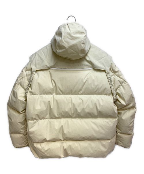 BOTTEGA VENETA（ボッテガベネタ）BOTTEGA VENETA (ボッテガベネタ) ライトウエイトダウンジャケット アイボリー サイズ:XSの古着・服飾アイテム