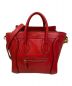 CELINE（セリーヌ）の古着「ラゲージナノ/2WAYショルダーバッグ」｜レッド