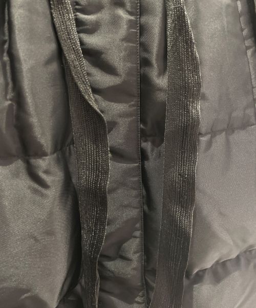 PRADA（プラダ）PRADA (プラダ) ミンクカラーロングダウンコート ブラック サイズ:36の古着・服飾アイテム